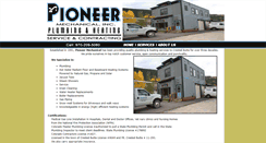 Desktop Screenshot of pioneermechanicalcb.com